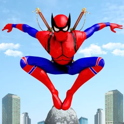 Flying Super Hero Game icon