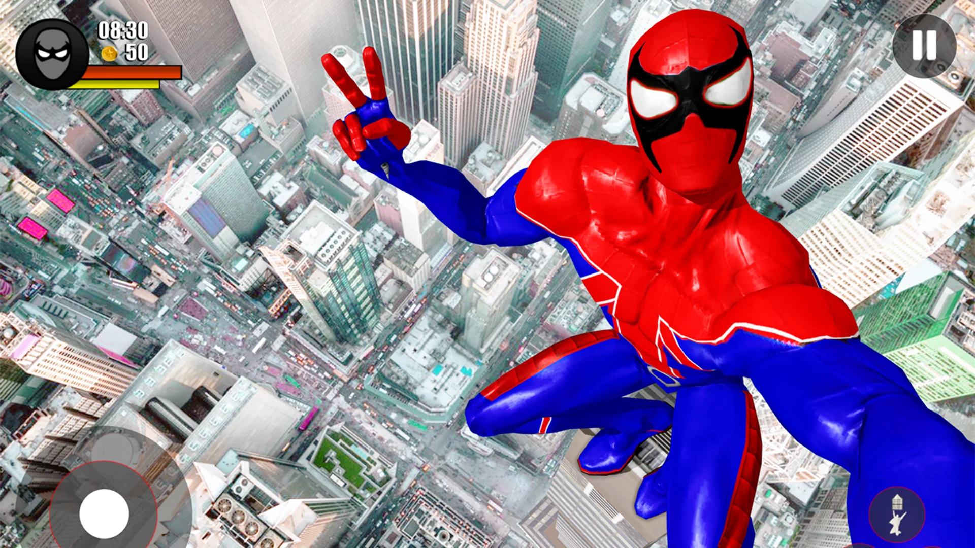 Flying Super Hero Game screenshot