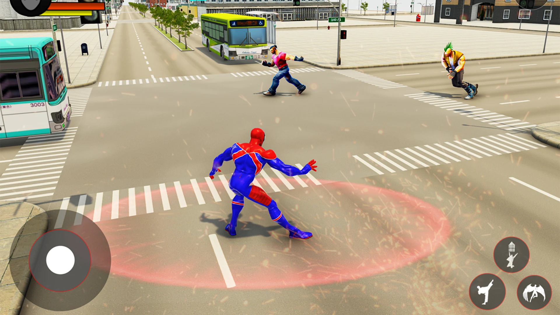 Flying Super Hero Game screenshot