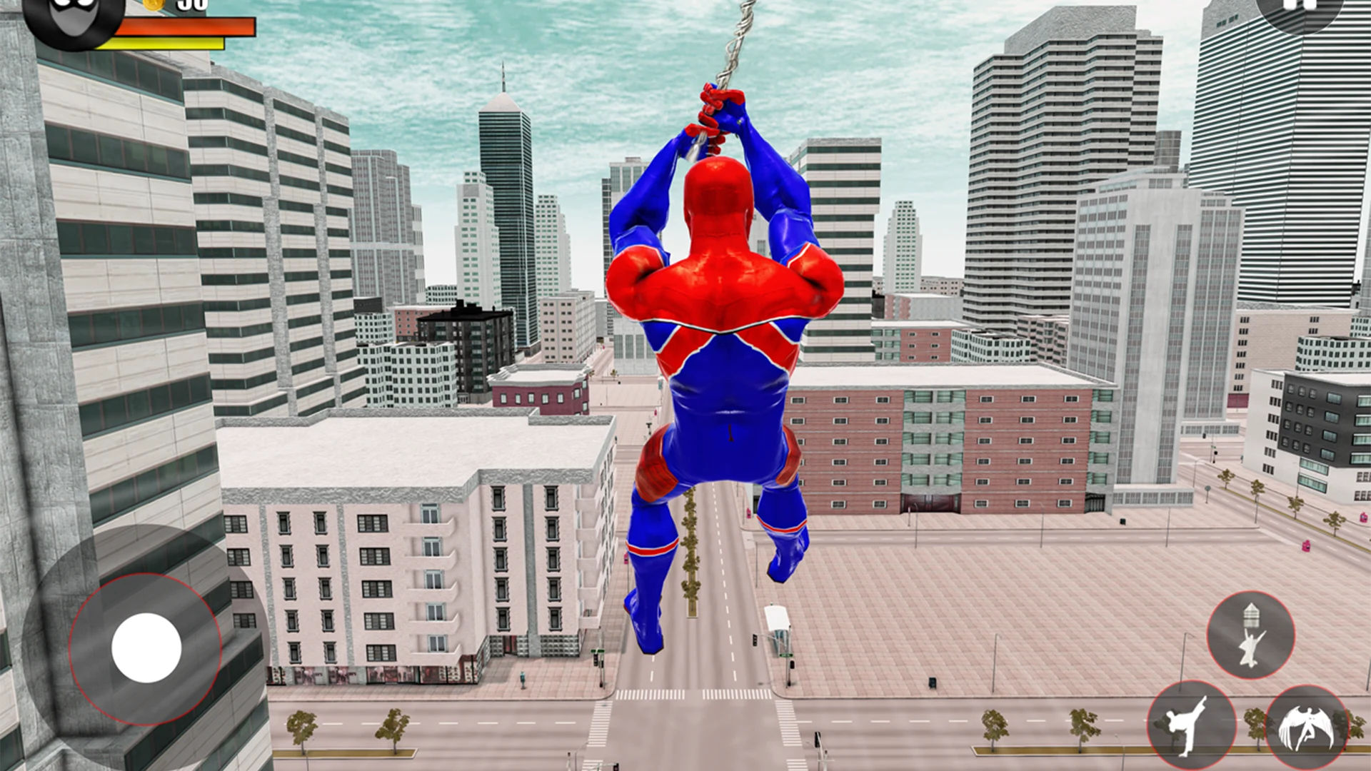 Flying Super Hero Game screenshot